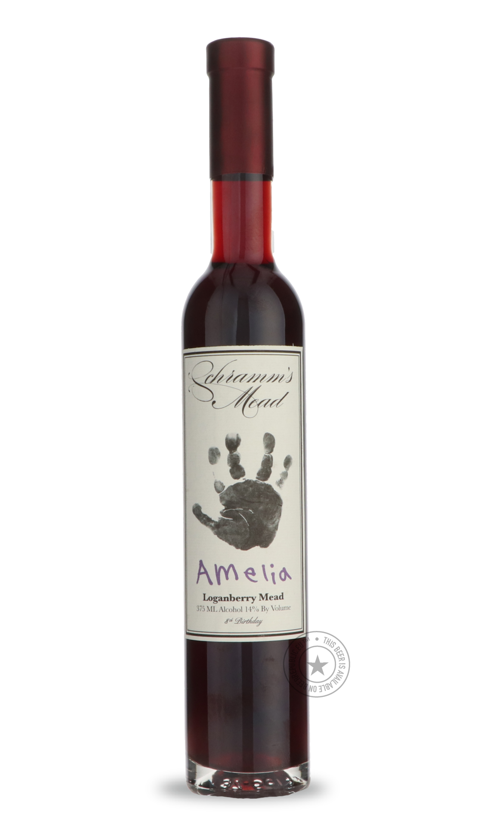 Amelia (Batch #9 - 8th Birthday) by Schramm’s Mead, beer label