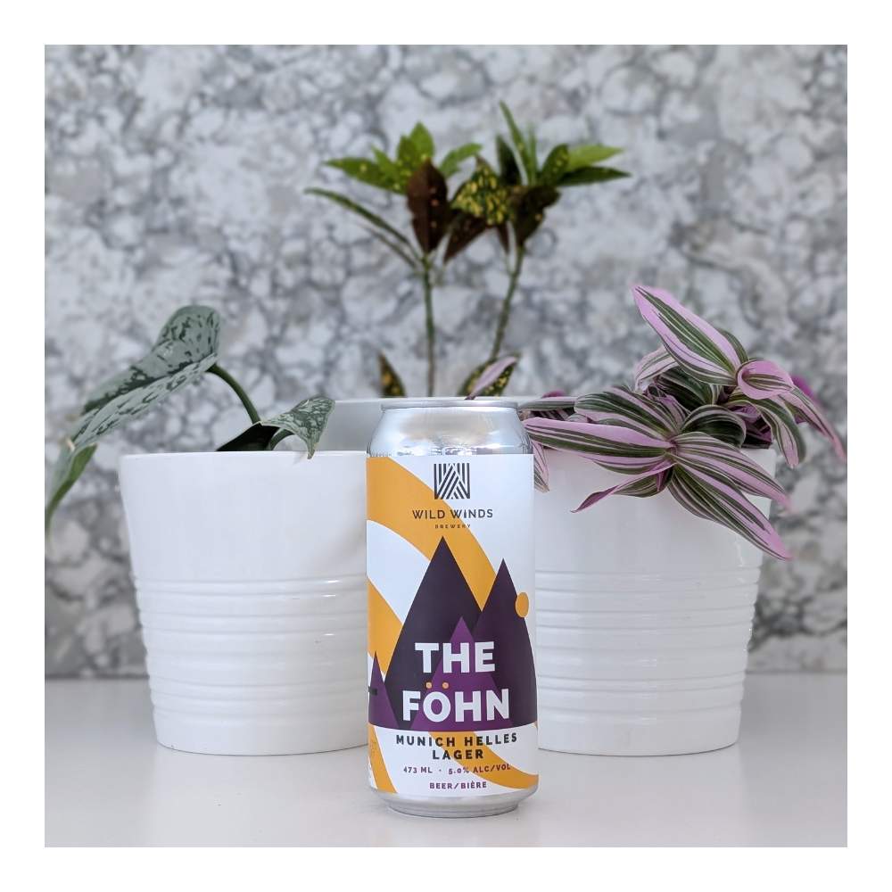 Fohn Lager by Wild Winds Brewery, beer label