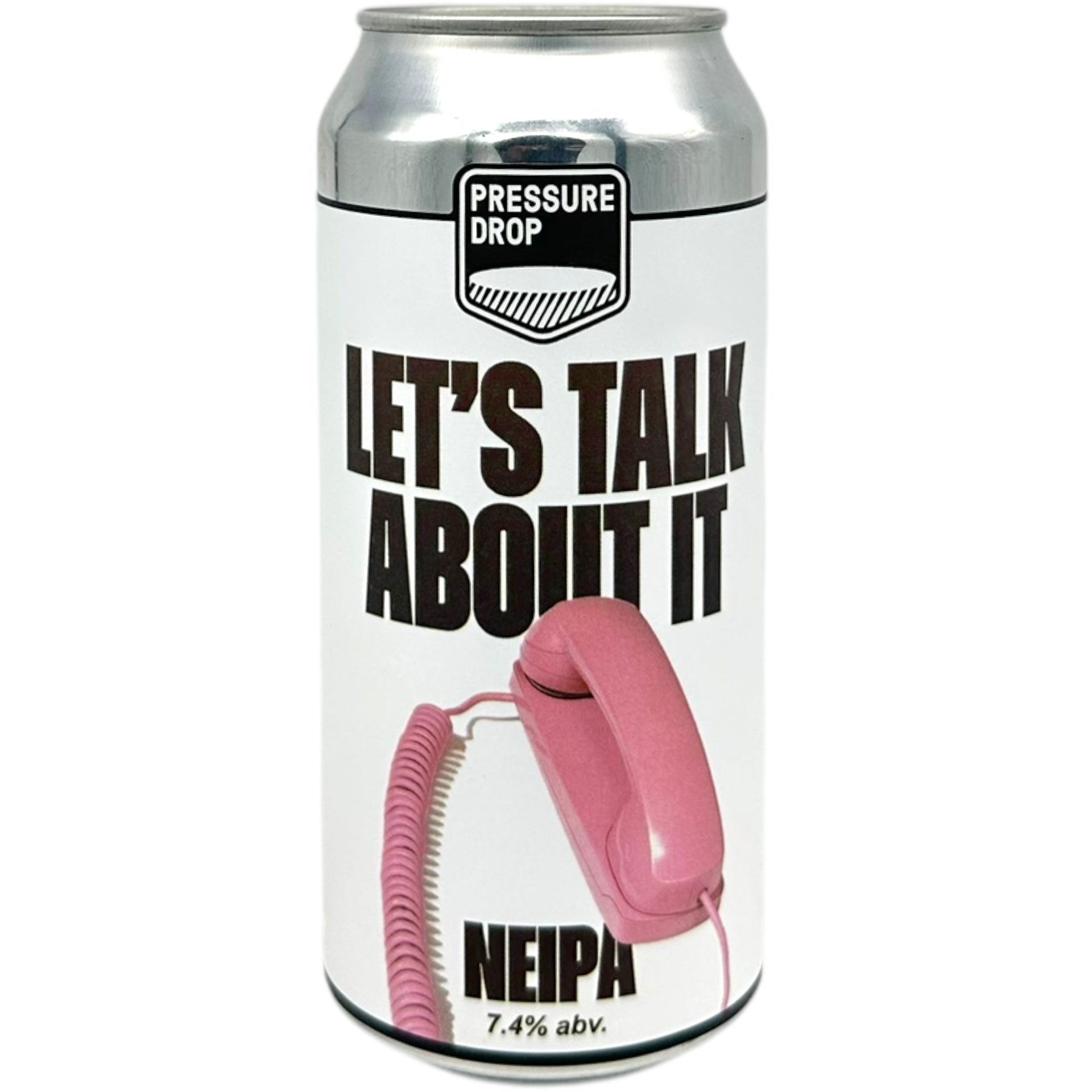Pressure Drop Let's Talk About It by Pressure Drop Brewing, beer label