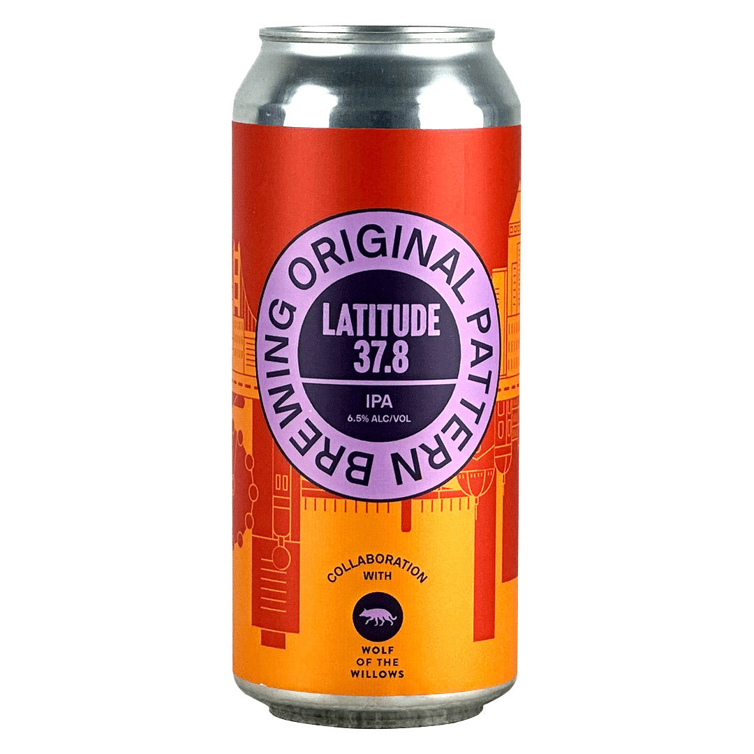 Original Pattern Latitude 37.8 IPA by Original Pattern Brewing Company, beer label