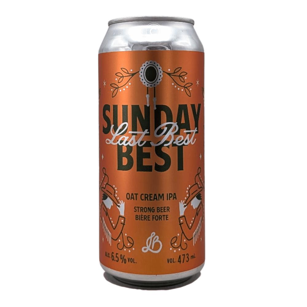 Sunday Best Oat Cream IPA by Last Best Brewing & Distilling, beer label