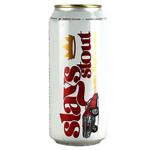 Crowns & Hops Slays Stout by Crowns & Hops, beer label
