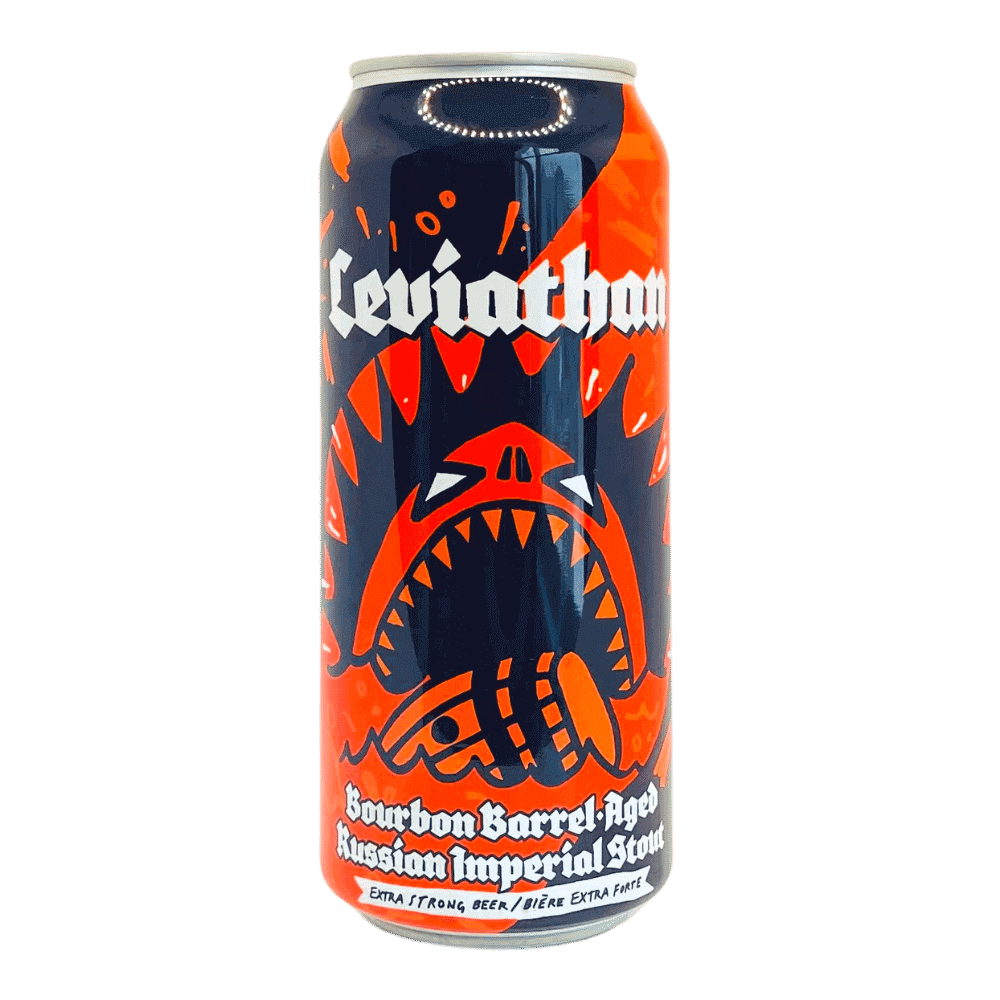 Leviathan Bourbon Barrel-Aged Stout by New Level Brewing, beer label