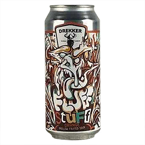 Drekker Fluff Stuff - Orange Sour by Drekker Brewing Company, beer label
