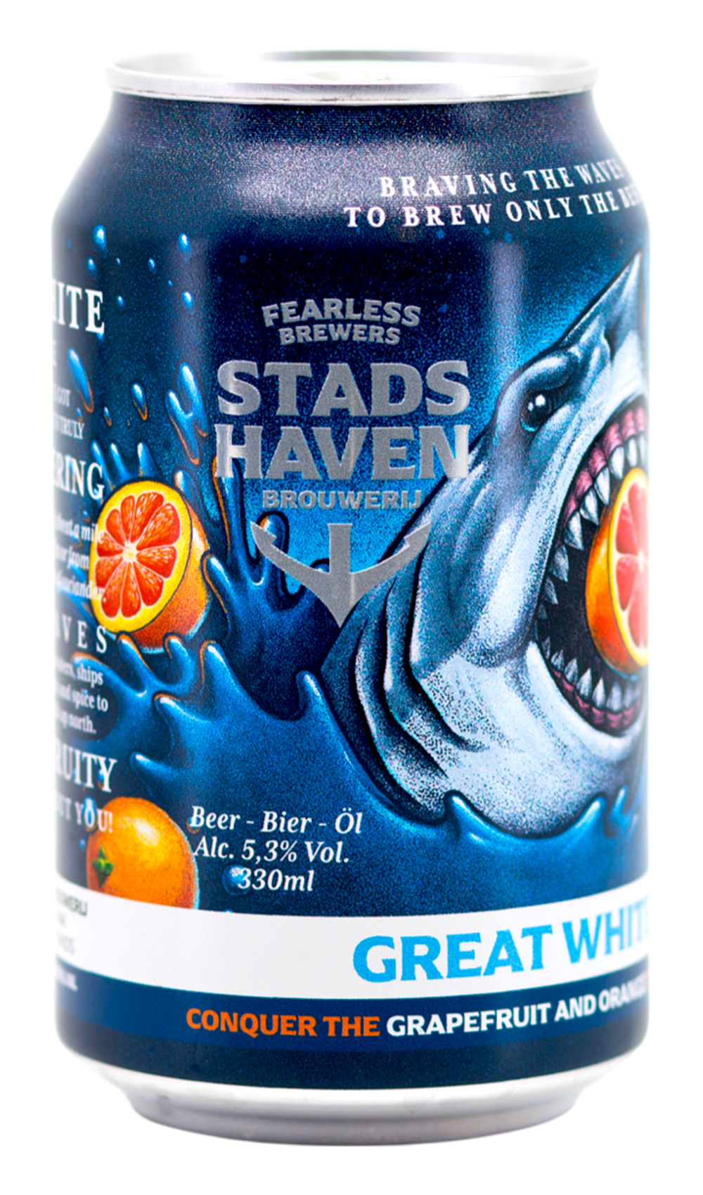 Stadshaven Brouwerij Great White by Stadshaven Brouwerij, beer label