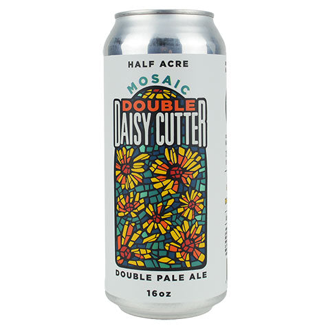 Half Acre Mosaic Double Daisy Cutter Double Pale Ale by Half Acre Beer Co, beer label
