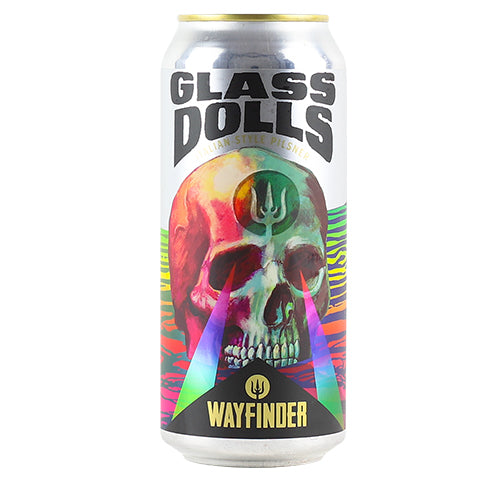 Wayfinder Glass Dolls Pisner by Wayfinder Beer, beer label