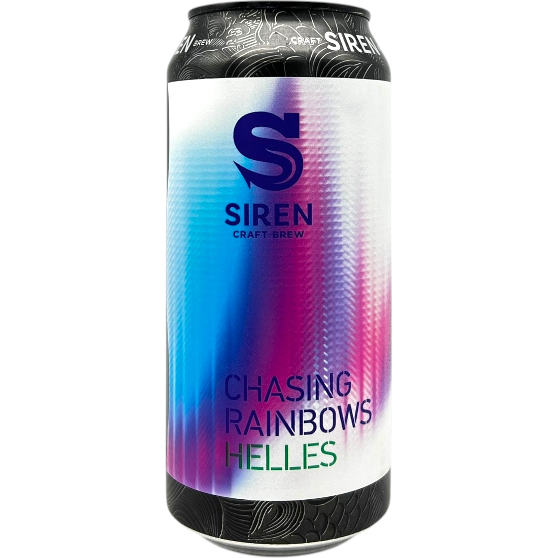 Siren Chasing Rainbows by Siren Craft Brew, beer label