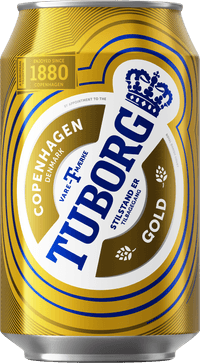 Tuborg Guld by Carlsberg Sverige AB, beer label