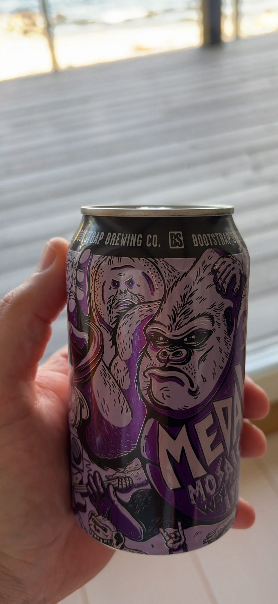 Mega Mocha West Coast by Bootstrap Brewing, beer label