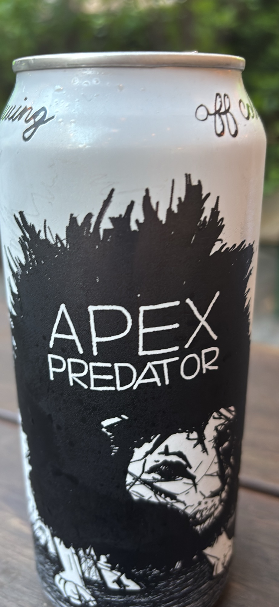 Apex Predator by Off Color Brewing, beer label