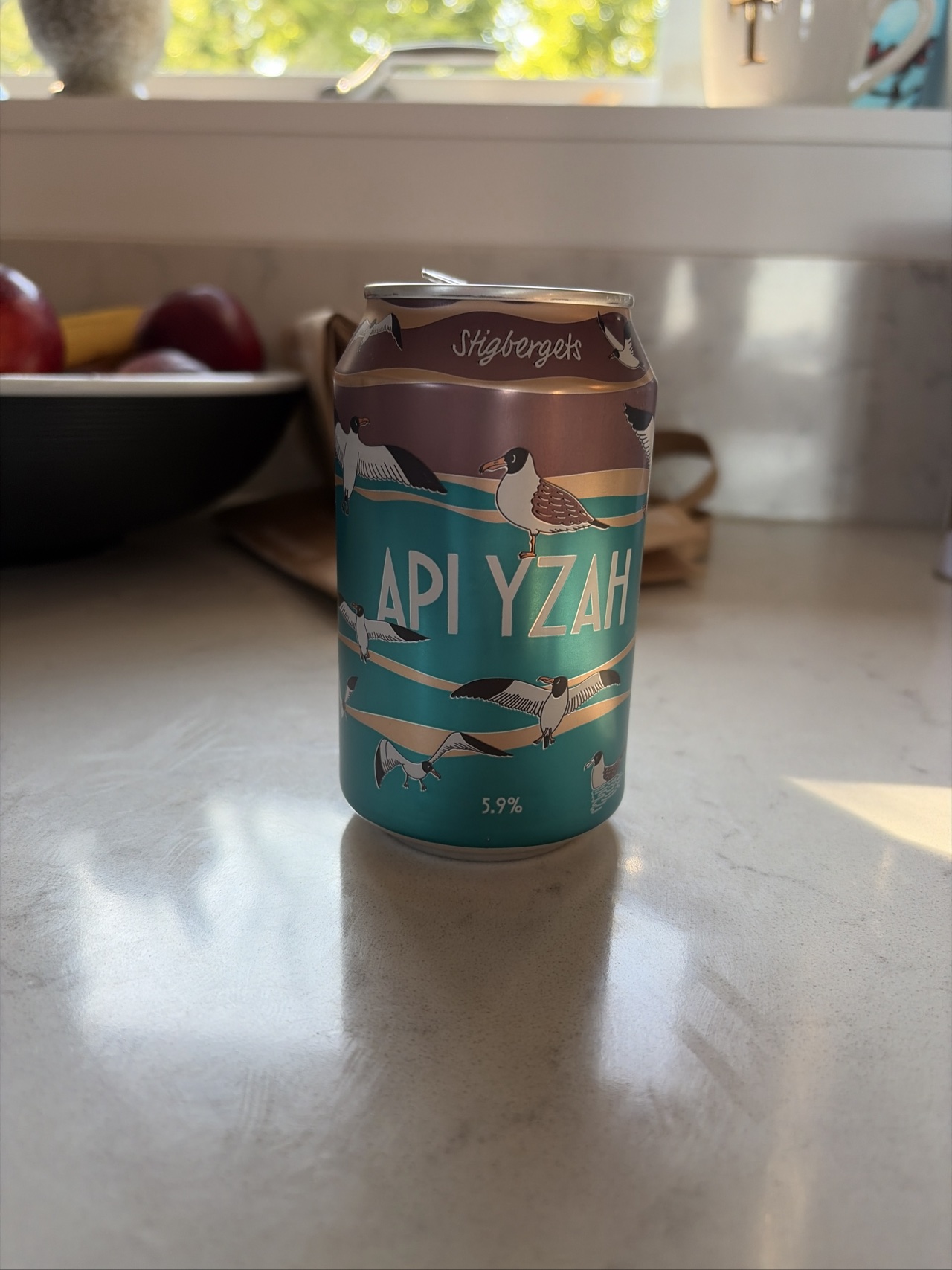 Api Hazy by Stigbergets Bryggeri, beer label