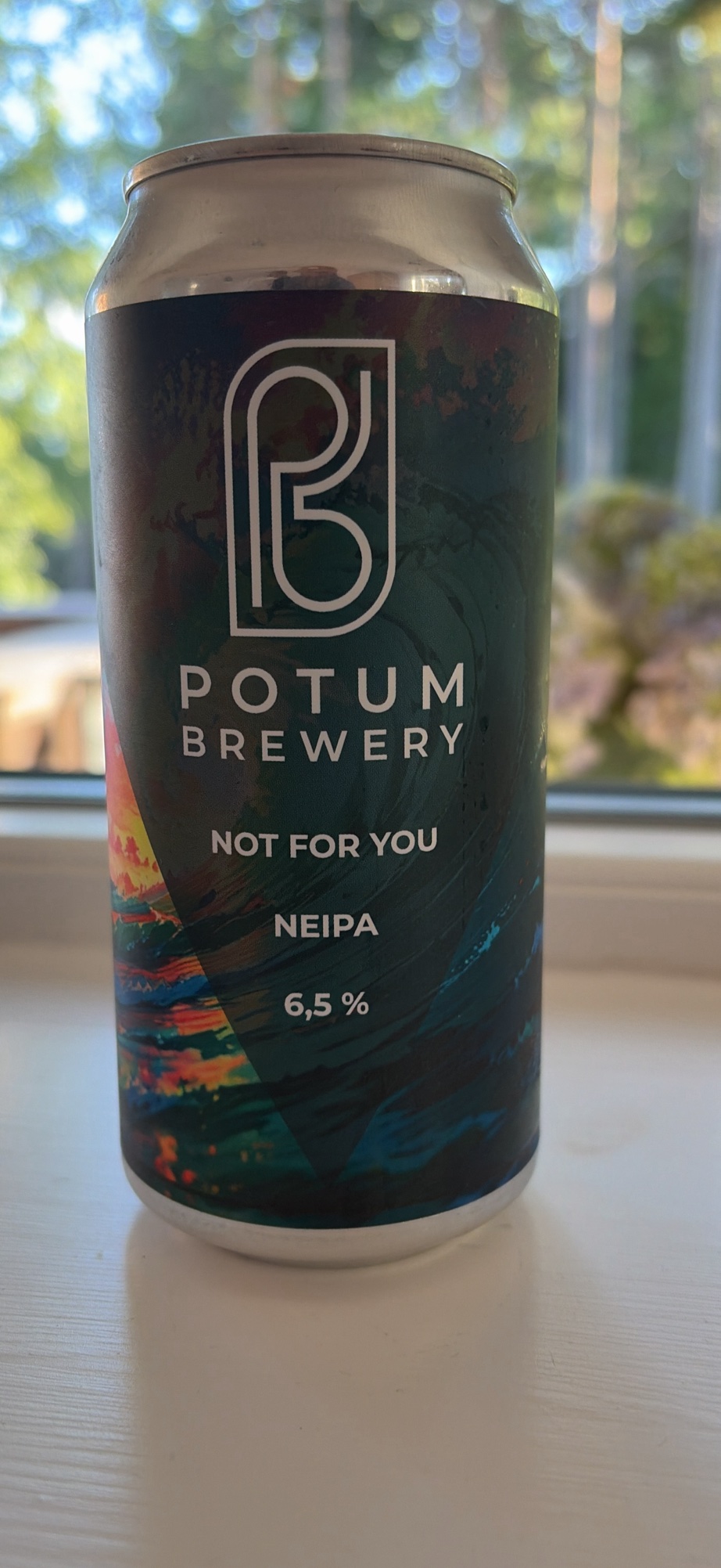 Not For You by Potum — beer label