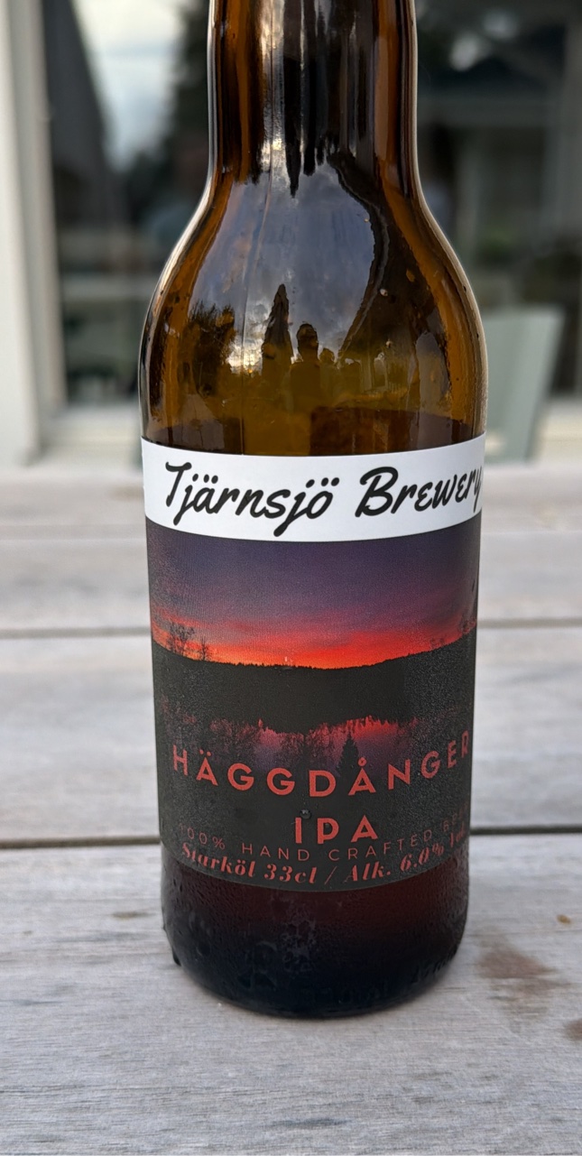 Häggdånger by Tjärnsjö Brewery, beer label