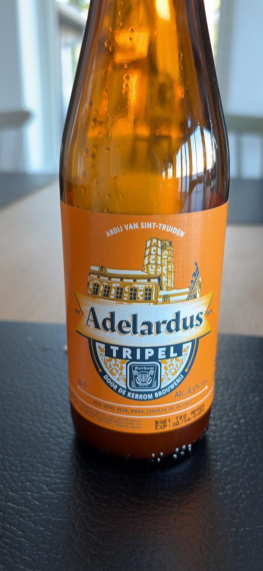 Adelardus by Kerkom — beer label