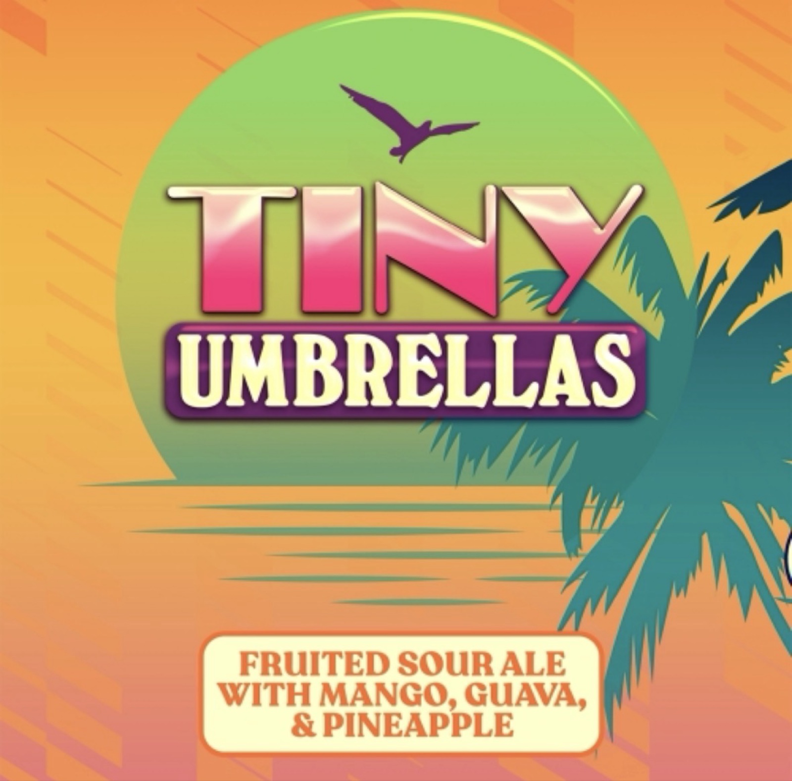 Tiny Umbrellas by Xul Beer Company, beer label