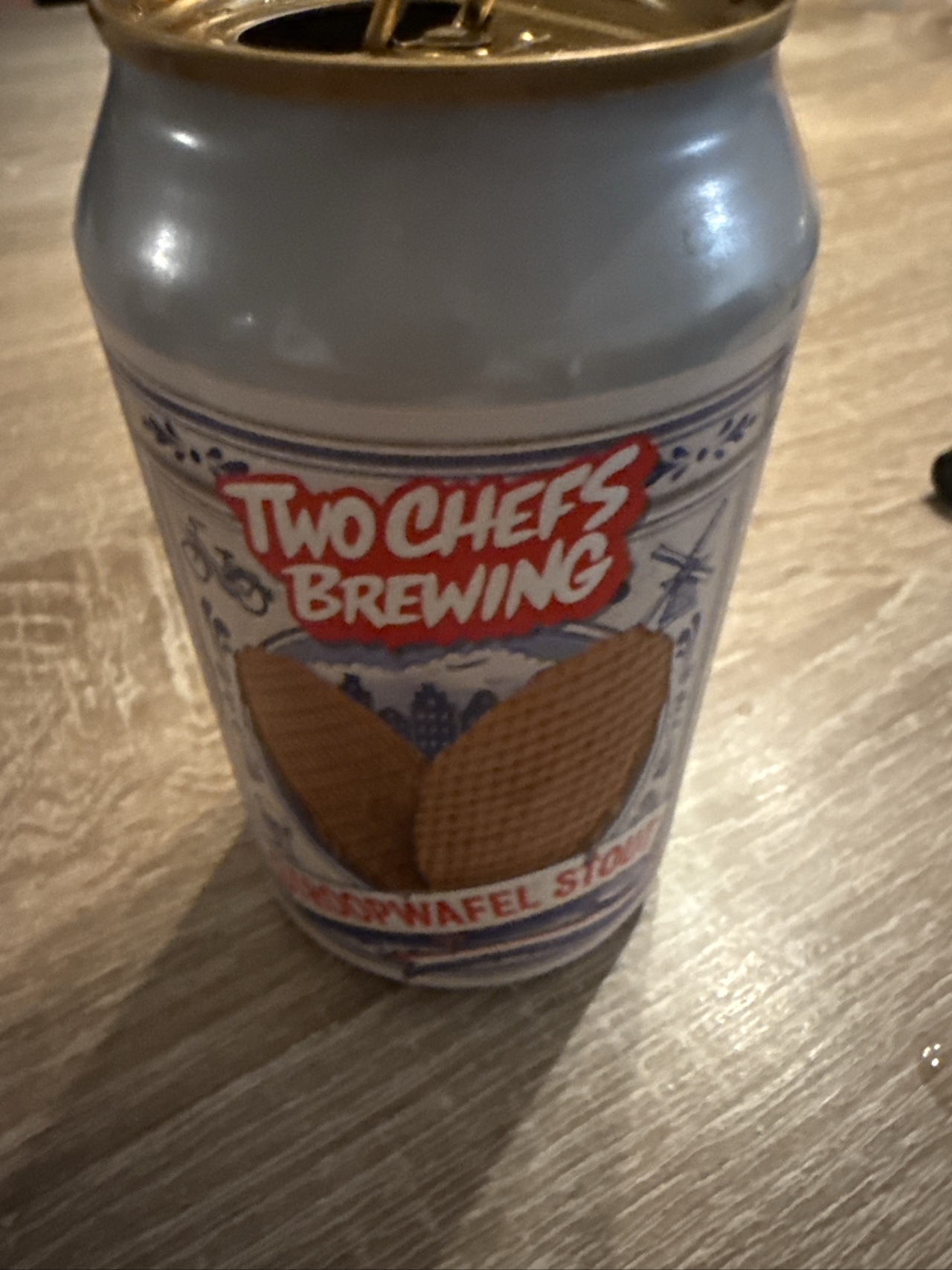 Two Chefs Brewing Stroopwafel Stout by Two Chefs Brewing, beer label