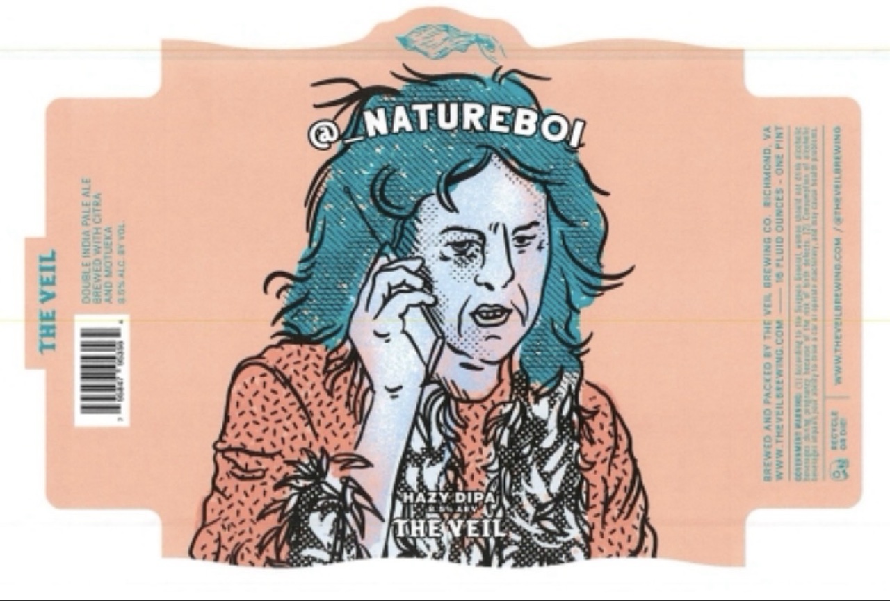 @_natureboi by The Veil Brewing Co, beer label