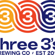 Three 3's Brewery logo
